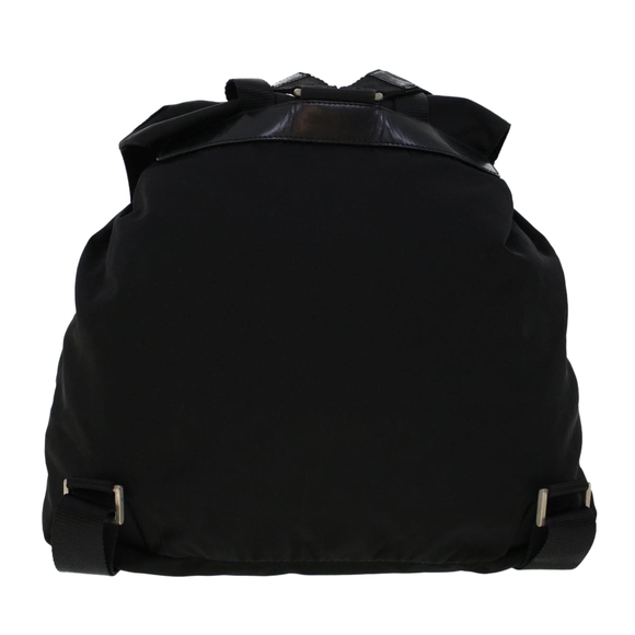PRADA Backpack Nylon Leather Black Auth ep921 - Picture 2 of 16